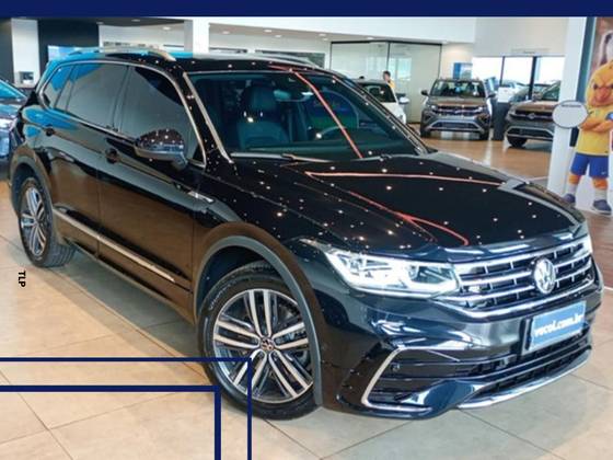VOLKSWAGEN TIGUAN 2.0 300 TSI GASOLINA ALLSPACE R-LINE AUTOMÁTICO VOLKSWAGEN TIGUAN 2.0 300 TSI GASOLINA ALLSPACE R-LINE AUTOMÁTICO